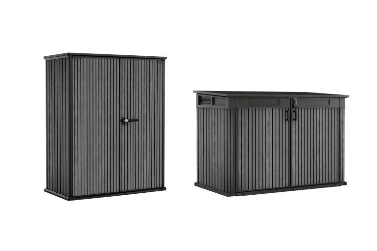 Новая линейка шкафов для уличного хранения Keter