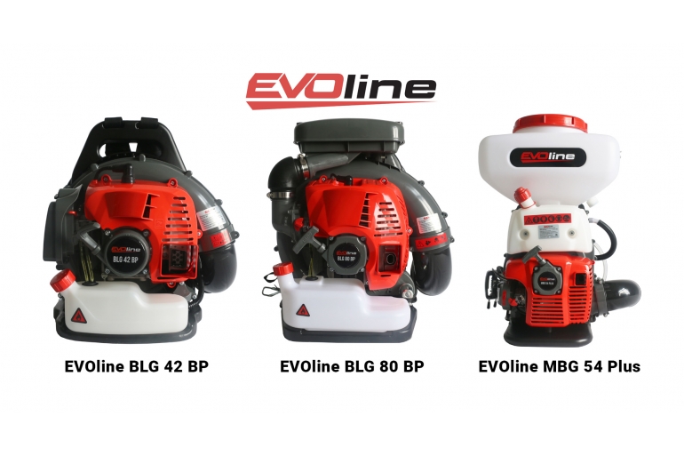 Новинки садовой техники EVOline