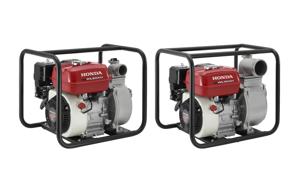Пополнение в линейке бензиновых мотопомп Honda