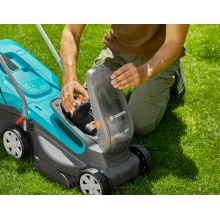 Аккумуляторная газонокосилка Gardena PowerMax 32/36V P4A Аккумуляторная газонокосилка Gardena PowerMax 32/36V P4A