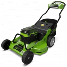 Аккумуляторная газонокосилка Greenworks 82LM30SK5 Аккумуляторная газонокосилка Greenworks 82LM30SK5