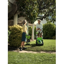 Аккумуляторная газонокосилка Greenworks G40LM41K4 Аккумуляторная газонокосилка Greenworks G40LM41K4