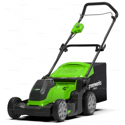 Аккумуляторная газонокосилка Greenworks G40LM41K5 Аккумуляторная газонокосилка Greenworks G40LM41K5