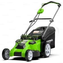 Аккумуляторная газонокосилка Greenworks G40LM49DB Аккумуляторная газонокосилка Greenworks G40LM49DB