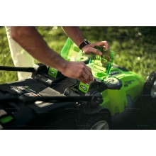 Аккумуляторная газонокосилка Greenworks G40LM49DBK4 Аккумуляторная газонокосилка Greenworks G40LM49DBK4