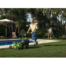 Аккумуляторная газонокосилка Greenworks G40LM49DBK4 Аккумуляторная газонокосилка Greenworks G40LM49DBK4