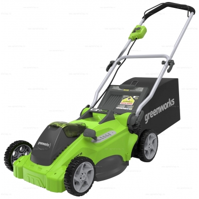 Аккумуляторная газонокосилка Greenworks GD40LM16X Аккумуляторная газонокосилка Greenworks GD40LM16X