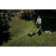 Аккумуляторная газонокосилка Greenworks GD40LM45 Аккумуляторная газонокосилка Greenworks GD40LM45