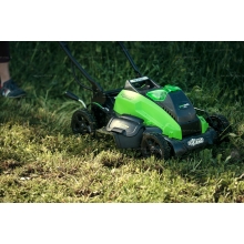 Аккумуляторная газонокосилка Greenworks GD40LM45K5 Аккумуляторная газонокосилка Greenworks GD40LM45K5