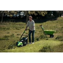 Аккумуляторная газонокосилка Greenworks GD40LM45K5 Аккумуляторная газонокосилка Greenworks GD40LM45K5