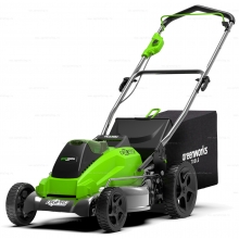 Аккумуляторная газонокосилка Greenworks GD40LM45K5 Аккумуляторная газонокосилка Greenworks GD40LM45K5