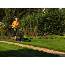 Аккумуляторная газонокосилка Greenworks GD40LM46SPK4 Аккумуляторная газонокосилка Greenworks GD40LM46SPK4