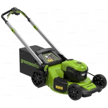 Аккумуляторная газонокосилка Greenworks GD40LM48SPK4 Аккумуляторная газонокосилка Greenworks GD40LM48SPK4