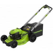 Аккумуляторная газонокосилка Greenworks GD40LM48SPK4 Аккумуляторная газонокосилка Greenworks GD40LM48SPK4