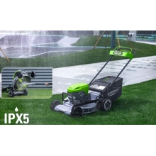 Аккумуляторная газонокосилка Greenworks LM221SK5 Аккумуляторная газонокосилка Greenworks LM221SK5