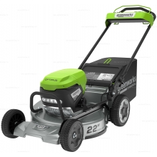 Аккумуляторная газонокосилка Greenworks LM221SK5 Аккумуляторная газонокосилка Greenworks LM221SK5