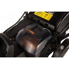 Аккумуляторная газонокосилка Worx WG744E Аккумуляторная газонокосилка Worx WG744E