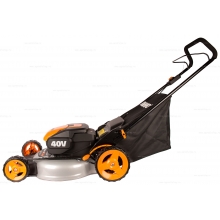 Аккумуляторная газонокосилка Worx WG751E Аккумуляторная газонокосилка Worx WG751E