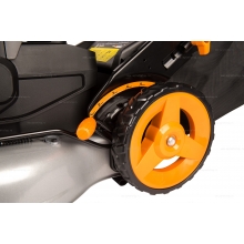 Аккумуляторная газонокосилка Worx WG751E Аккумуляторная газонокосилка Worx WG751E