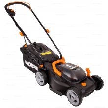 Аккумуляторная газонокосилка Worx WP770E Аккумуляторная газонокосилка Worx WP770E
