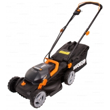 Аккумуляторная газонокосилка Worx WP770E Аккумуляторная газонокосилка Worx WP770E