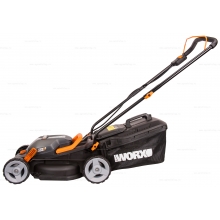 Аккумуляторная газонокосилка Worx WP770E Аккумуляторная газонокосилка Worx WP770E