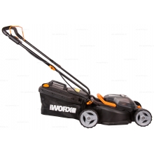 Аккумуляторная газонокосилка Worx WP770E Аккумуляторная газонокосилка Worx WP770E