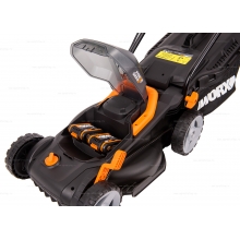 Аккумуляторная газонокосилка Worx WP770E Аккумуляторная газонокосилка Worx WP770E