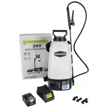Аккумуляторный опрыскиватель Greenworks GSP1250K2 Аккумуляторный опрыскиватель Greenworks GSP1250K2
