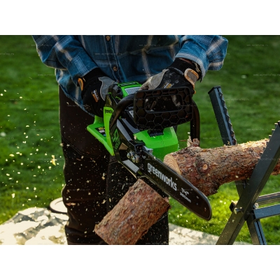 Аккумуляторная пила Greenworks GD40CS18 Аккумуляторная пила Greenworks GD40CS18