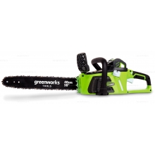 Аккумуляторная пила Greenworks GD40CS40 Аккумуляторная пила Greenworks GD40CS40