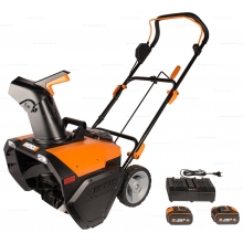 Аккумуляторный снегоуборщик Worx WG471E Аккумуляторный снегоуборщик Worx WG471E