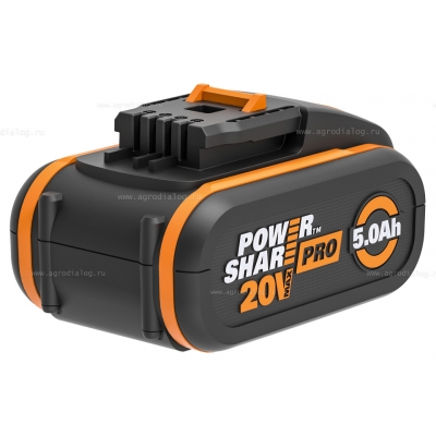 Аккумулятор Worx WA3570 20В 5.0 Ач Аккумулятор Worx WA3570 20В 5.0 Ач