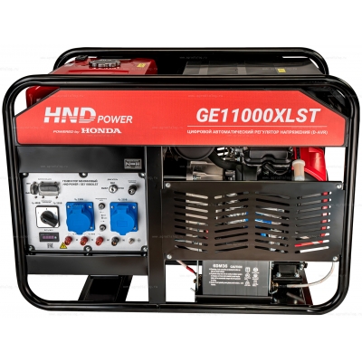 Бензиновый генератор HND GE 11000 XLST Бензиновый генератор HND GE 11000 XLST