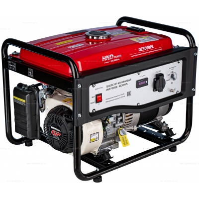 Бензиновый генератор HND GE 3000 PL Бензиновый генератор HND GE 3000 PL