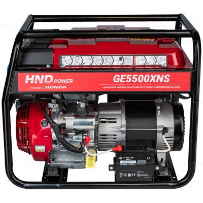 Бензиновый генератор HND GE 5500 XNS Бензиновый генератор HND GE 5500 XNS