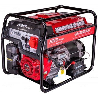 Бензиновый генератор HND GE 7000 XNST Бензиновый генератор HND GE 7000 XNST