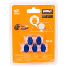 Комплект разъёмов для ограничительного провода Worx WA0198 (5шт.) Комплект разъёмов для ограничительного провода Worx WA0198 (5шт.)