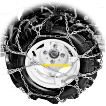 Пара цепей для колес Grillo 9M3522 (5.00-10”)