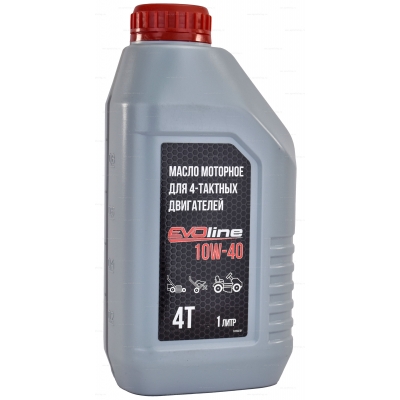 Масло для 4-х тактных двигателей полусинтетическое EVOline SAE 10W-40, 1 литр Масло для 4-х тактных двигателей полусинтетическое EVOline SAE 10W-40, 1 литр