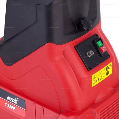 Электрический измельчитель веток MTD S 2500 Электрический измельчитель веток MTD S 2500