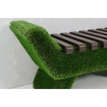 Лавочка из искусственной травы Barocco (темная) Лавочка из искусственной травы Barocco (темная)