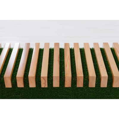 Лавочка из искусственной травы Sherwood (светлая) Лавочка из искусственной травы Sherwood (светлая)