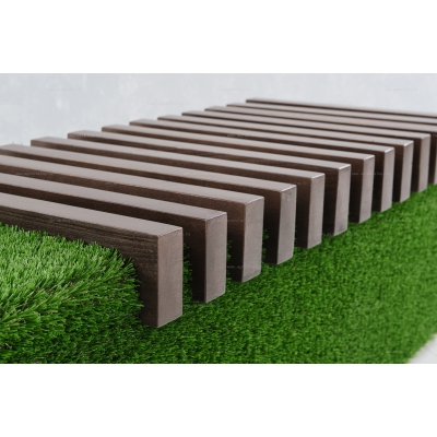 Лавочка из искусственной травы Sherwood (темная) Лавочка из искусственной травы Sherwood (темная)