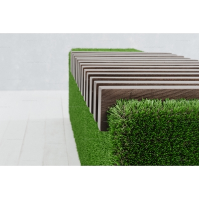 Лавочка из искусственной травы Sherwood (темная) Лавочка из искусственной травы Sherwood (темная)