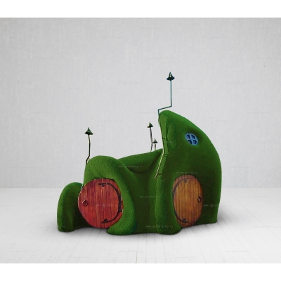 Садовая фигура из искусственной травы «Большой домик хоббита» Садовая фигура из искусственной травы «Большой домик хоббита»