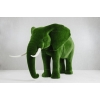Садовая фигура из искусственной травы «Большой слон»