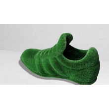 Садовая фигура из искусственной травы «Бутса»