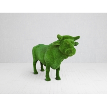 Садовая фигура из искусственной травы «Бык племенной»