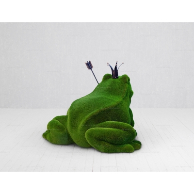 Садовая фигура из искусственной травы «Царевна-лягушка» Садовая фигура из искусственной травы «Царевна-лягушка»